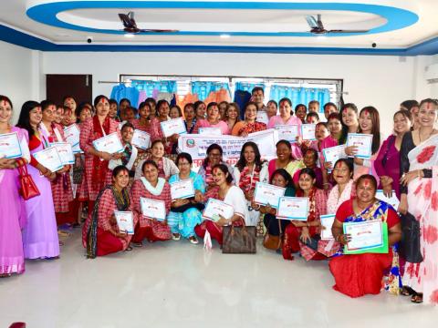 बिर्तामोड नगरपालिकाको महिला, बालबालिका, अपाङ्गता तथा जेष्ठ नागरिक लक्षित कार्यक्रम सम्पन्न
