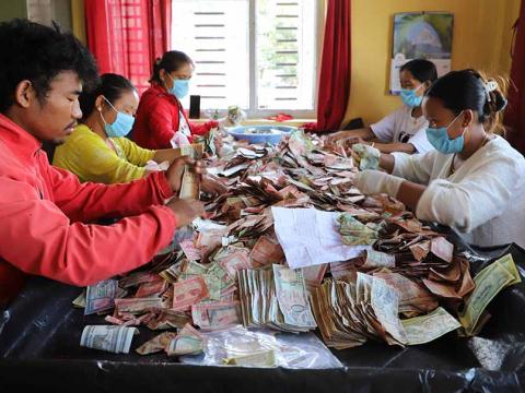 पाथीभरामा ३१ लाखभन्दा बढी भेटी सङ्कलन